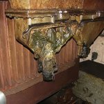 vergossener Anschluss eines mobilen Transformators