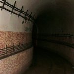 Galerieverbindungsgang zu einem Kampfblock