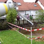 der Beton kommt .....
